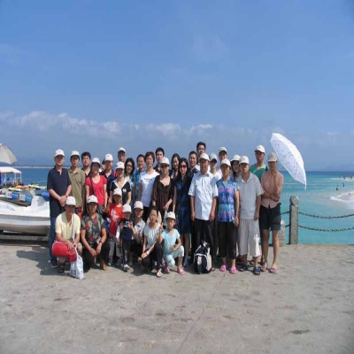 2008年多多28优秀员工及家属海南游记
