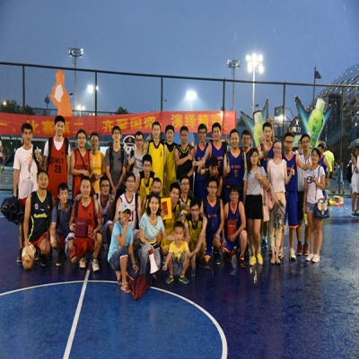 “场上拼球技 场下建友谊”--我司勇夺2015年多多28篮球友谊赛冠军