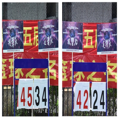 以篮球之名，投国微风采——2017年第五届“国微杯”篮球友谊赛开幕