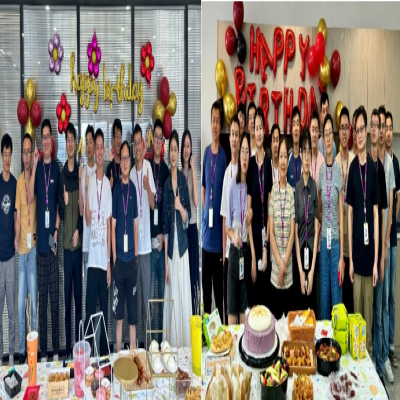 奋进岁月，与党同庆——多多287月份员工生日会